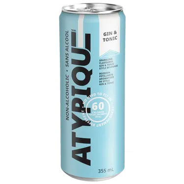 Canette Atypique gin tonic 355 ml