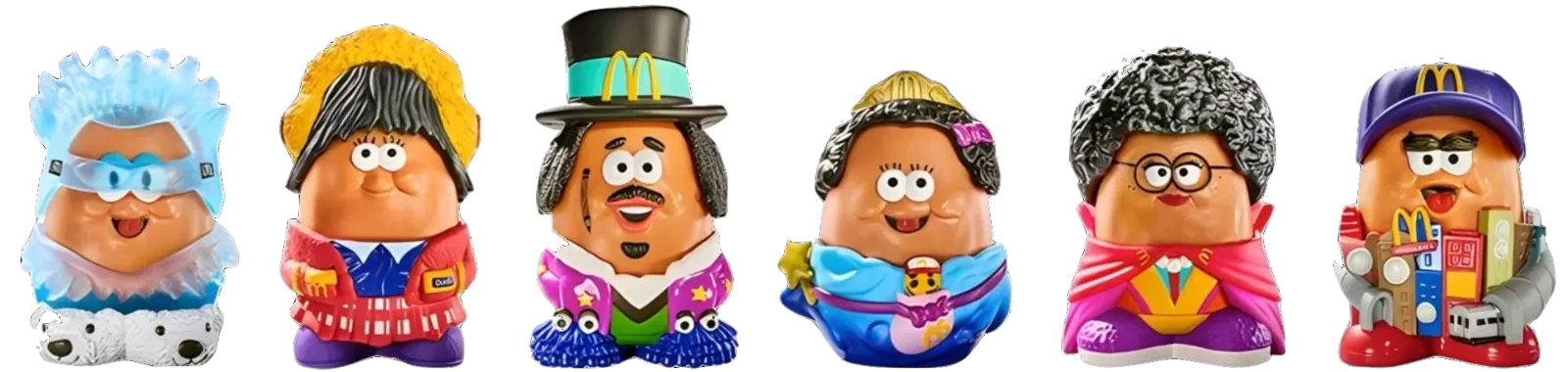 Figurines à collectionner McDonald's de la série McNugget Buddies